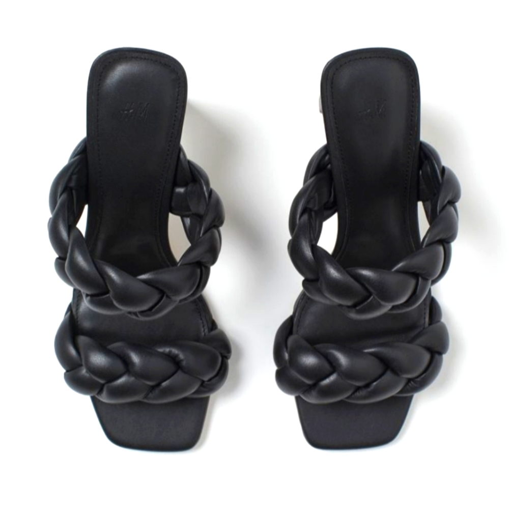 Braided Heeled Sandal